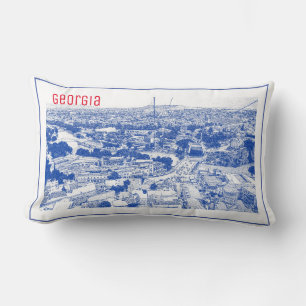 Stadtarchitektur Tiflis Georgia Lendenkissen