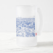 Stadtarchitektur Tiflis Georgia Mattglas Bierglas (VorderseiteRechts)