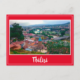 Stadtarchitektur Tiflis Georgia Postkarte