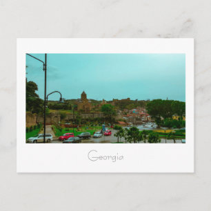 Stadtarchitektur Tiflis Georgia Postkarte