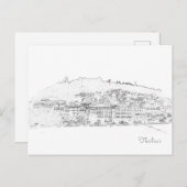 Stadtarchitektur Tiflis Georgia Postkarte (Vorne/Hinten)