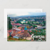 Stadtarchitektur Tiflis Georgia Postkarte (Vorne/Hinten)