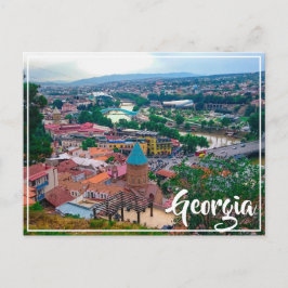 Stadtarchitektur Tiflis Georgia Postkarte