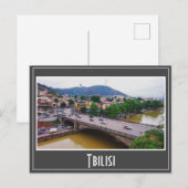 Stadtarchitektur Tiflis Georgia Postkarte (Vorne/Hinten)