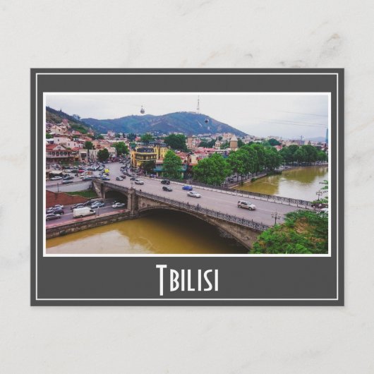 Stadtarchitektur Tiflis Georgia Postkarte (Vorderseite)
