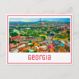 Stadtarchitektur Tiflis Georgia Postkarte