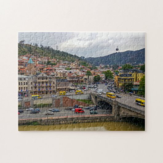 Stadtarchitektur Tiflis Georgia Puzzle (Horizontal)