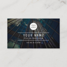 Stadtarchitektur-Visitenkarte Visitenkarte