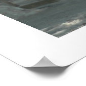 Stadtbahn in Soller, Mallorca, Spanien Poster (Ecke)