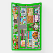 Stadtbahnen für Personenkraftwagen 2 1,2' x 4' Banner (Vertikal)