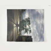 Stadtbaum Wandteppich (Vorderseite (Horizontal))