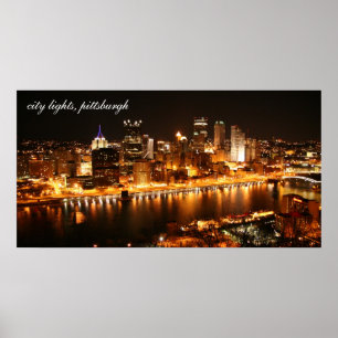 Stadtbefeuerung, Pittsburgh Poster