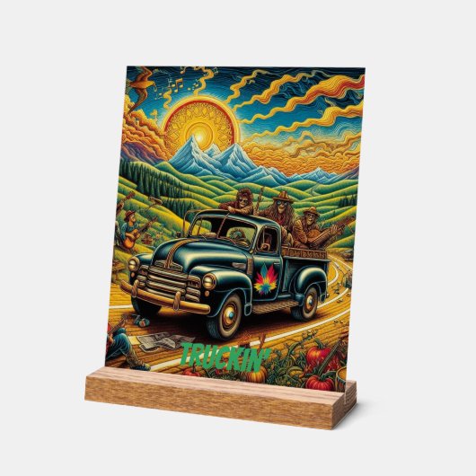 Stadtbesichtigung Acrylschild (Winkel)