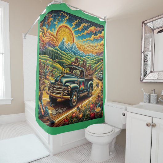 Stadtbesichtigung Duschvorhang (Beispiel)