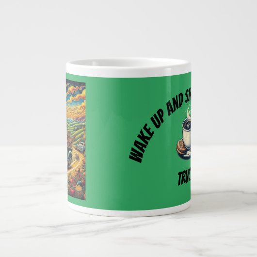 Stadtbesichtigung Jumbo-Tasse (Vorderseite)