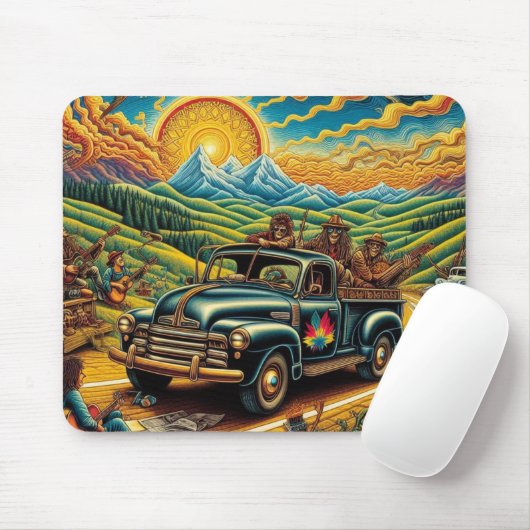 Stadtbesichtigung Mousepad (Mit Mouse)