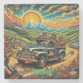 Stadtbesichtigung Steinuntersetzer (Vorderseite)