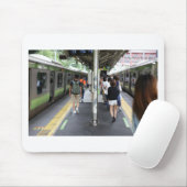 Stadtbesichtigung von Tokio Mousepad (Mit Mouse)