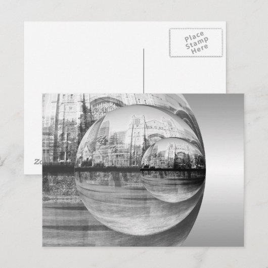 Stadtbesichtigungen Postkarte (Vorne/Hinten)
