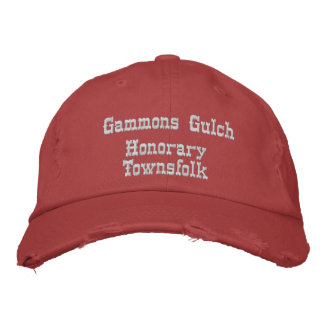 Stadtbewohner von Arizona Gammons Gulch Bestickte Baseballkappe