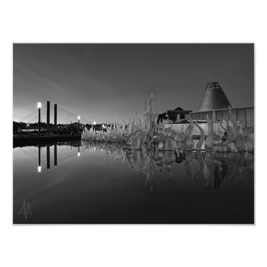 Stadtbezirk Tacoma Fotodruck (Vorne)