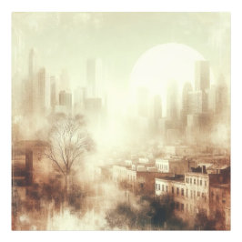 Stadtbild Altes Foto Grafikdesign