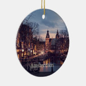 Stadtbild Amsterdam Keramik Ornament (Rechts)