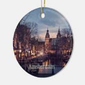 Stadtbild Amsterdam Keramik Ornament (Links)