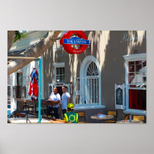 Stadtbild Architektur Kapstadt Südafrika Poster