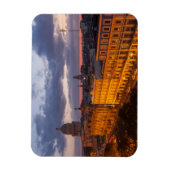 Stadtbild bei Sonnenuntergang, Havanna, Kuba Magnet (Vertikal)