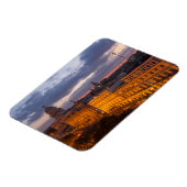 Stadtbild bei Sonnenuntergang, Havanna, Kuba Magnet (Linke Seite)