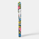 Stadtbild bemalt Modernes Bauhaus Geometrisch Case-Mate iPhone Hülle (Rückseite / Links)