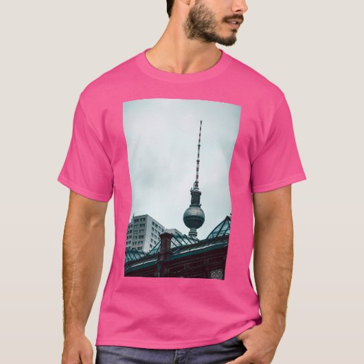 Stadtbild Berlin. Alexanderplatz T-Shirt (Vorderseite)