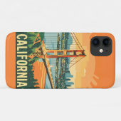 Stadtbild California Blickfang Vector Design Case-Mate iPhone Hülle (Rückseite (Horizontal))