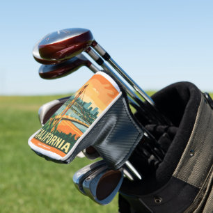 Stadtbild California Blickfang Vector Design Golf Headcover