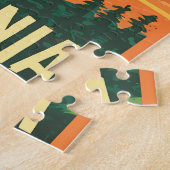 Stadtbild California Blickfang Vector Design Puzzle (Seite)