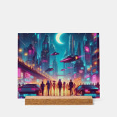 Stadtbild: Der Depeche-Modus Lasse mich nie wieder Acrylschild (Vorderseite)