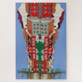 Stadtbild der schwedischen Stadt Eskilstuna Puzzle (Vertikal)