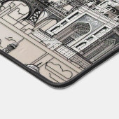 "Stadtbild Elegance" Schreibtischunterlage (Ecke)