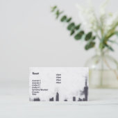 Stadtbild - Geschäft Visitenkarte (Stehend Vorderseite)