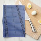 Stadtbild Geschirrtuch (Viertel Falte)