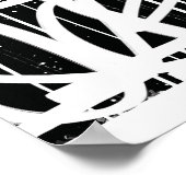 Stadtbild Graffiti Artwork, Cooler Tropfen Street  Poster (Ecke)