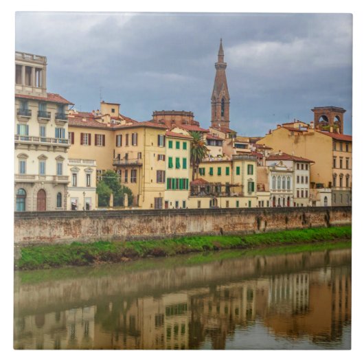 Stadtbild Historisches Zentrum von Florenz, Italie Fliese (Vorderseite)