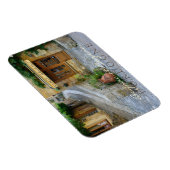 Stadtbild in Dordogne, Frankreich Magnet (Rechte Seite)