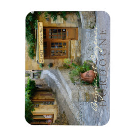 Stadtbild in Dordogne, Frankreich Magnet