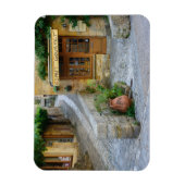 Stadtbild in Dordogne, Frankreich, rechteckiger Ma Magnet (Vertikal)