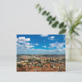 Stadtbild in Prag Postkarte (Stehend Vorderseite)