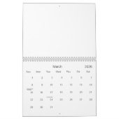 Stadtbild-Kalender. Kalender (Mär 2026)