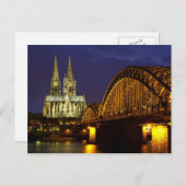 Stadtbild Köln Postkarte (Vorne/Hinten)