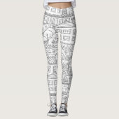 Stadtbild Leggings (Vorderseite)